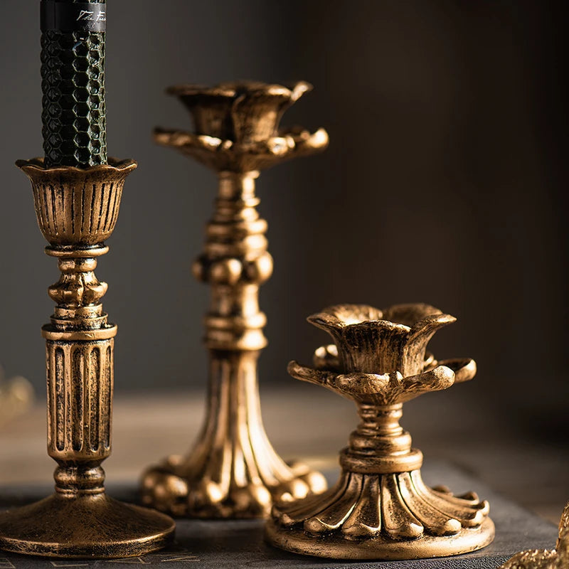Nostalgic Antique French Candle Stick
