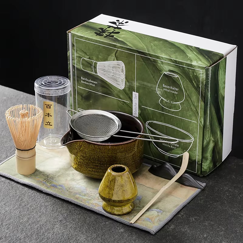 7Pcs 4Pcs Japanese Matcha Set 