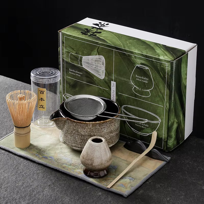 7Pcs 4Pcs Japanese Matcha Set 