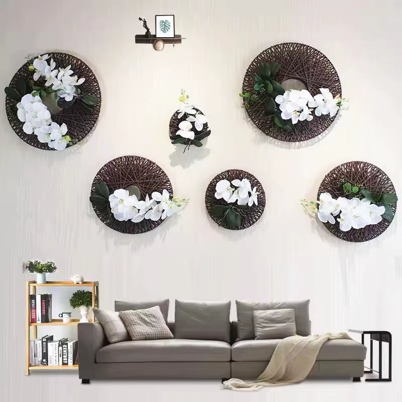 50-100CM Artificial Vine Green Tropical Fake Plants 