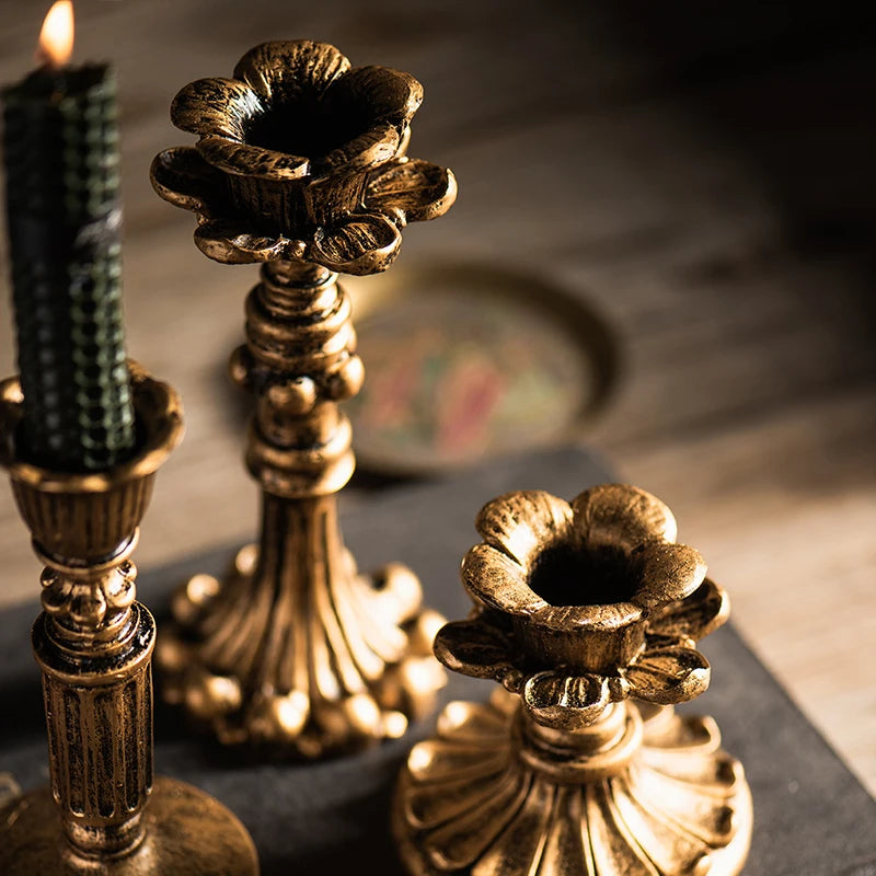 Nostalgic Antique French Candle Stick 