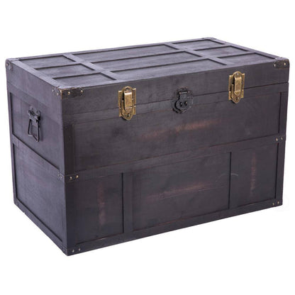 Wooden Old Cedar Style Large Chest