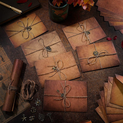 Vintage Stationary Paper and Envelopes Set