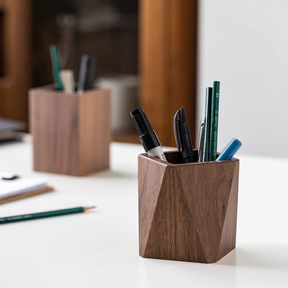 Black Walnut Wooden Pencil Box