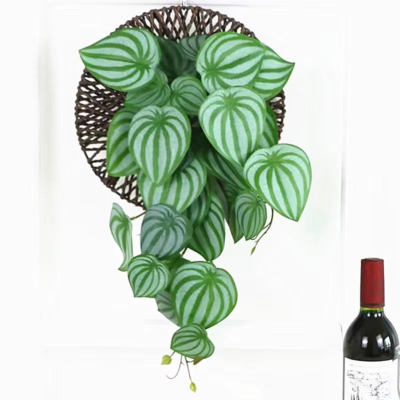 50-100CM Artificial Vine Green Tropical Fake Plants 