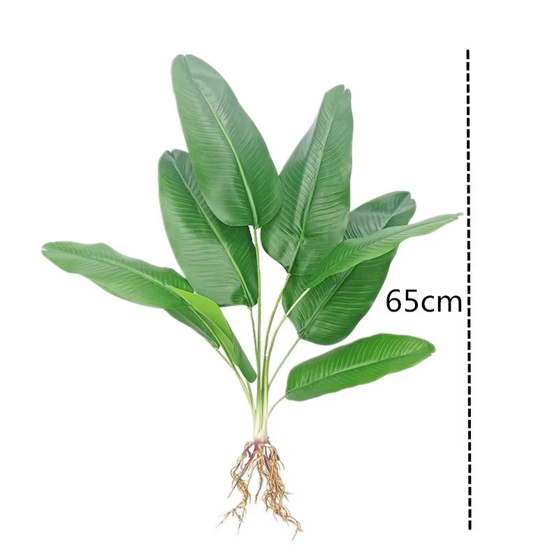 50-100CM Artificial Vine Green Tropical Fake Plants 