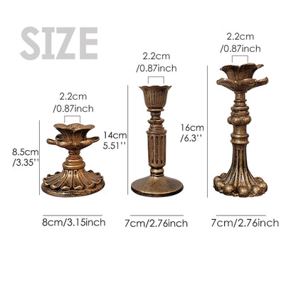 Nostalgic Antique French Candle Stick 