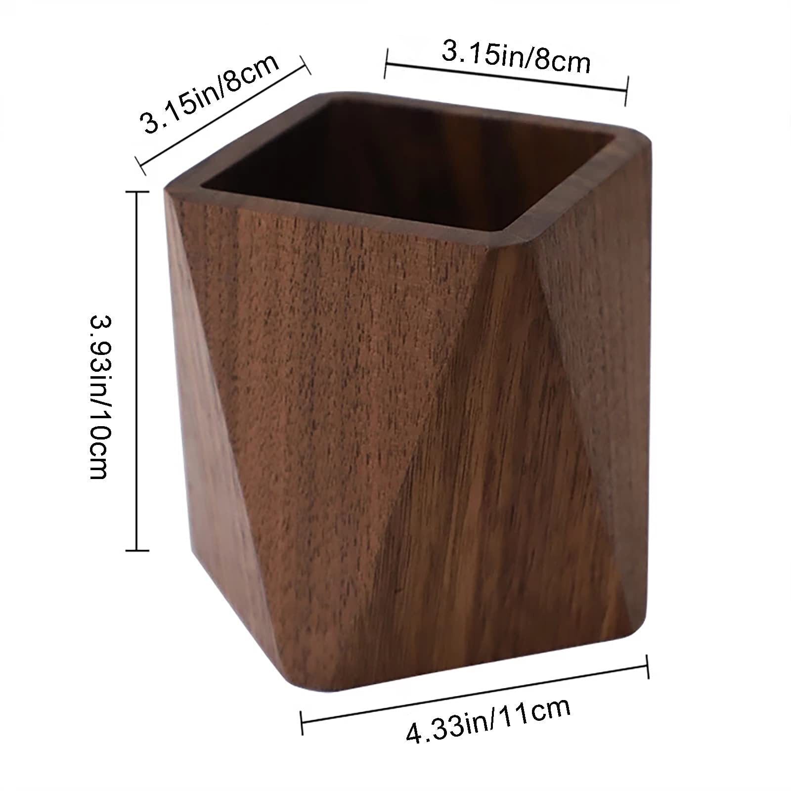 Black Walnut Wooden Pencil Box
