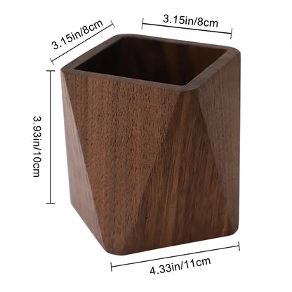 Black Walnut Wooden Pencil Box