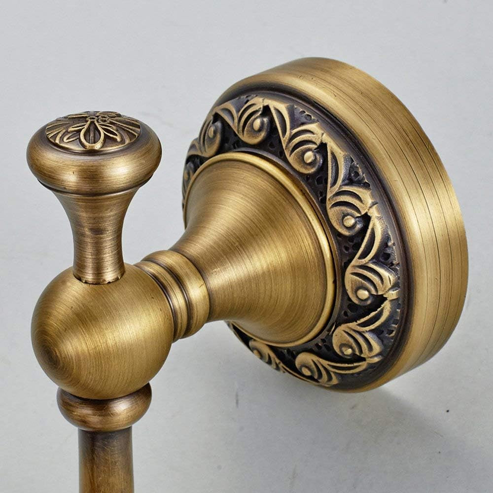 Antique Brass Towel Hook