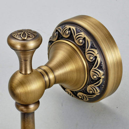 Antique Brass Towel Hook