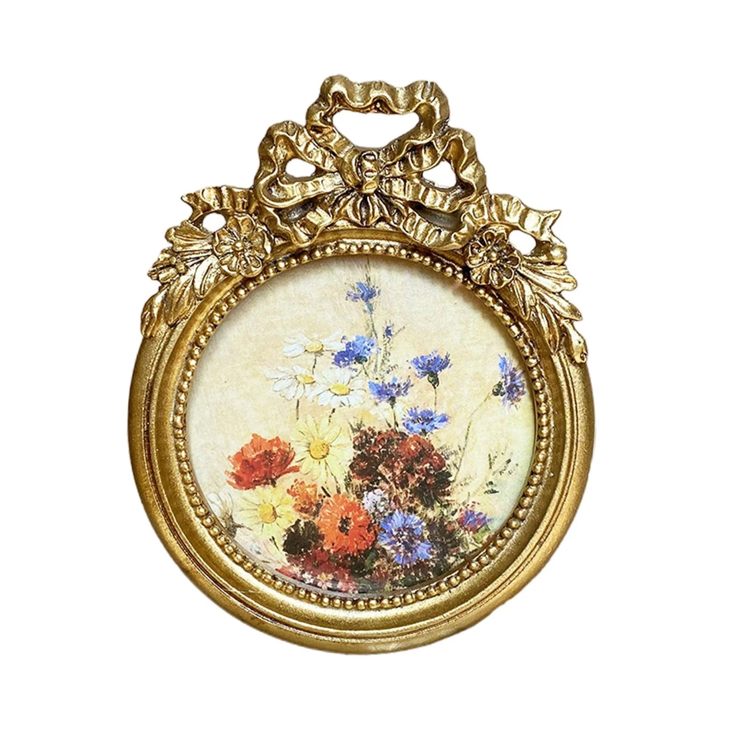 Antique Photo Frame round 