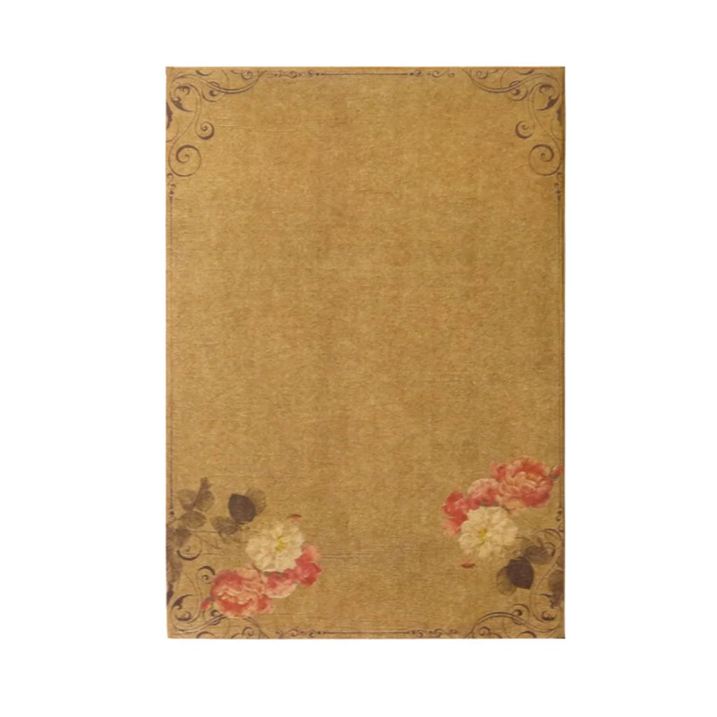  Stationary Paper 8 Pack Parchment Antique Colored Printed