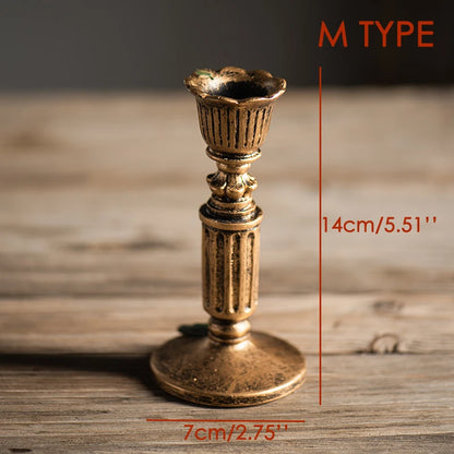 Nostalgic Antique French Candle Stick 