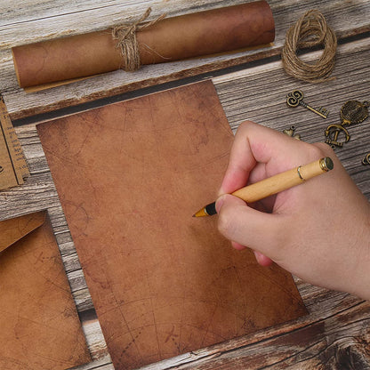 Vintage Stationary Paper and Envelopes Set