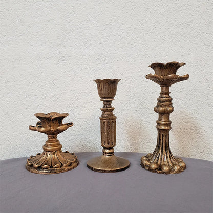 Nostalgic Antique French Candle Stick 