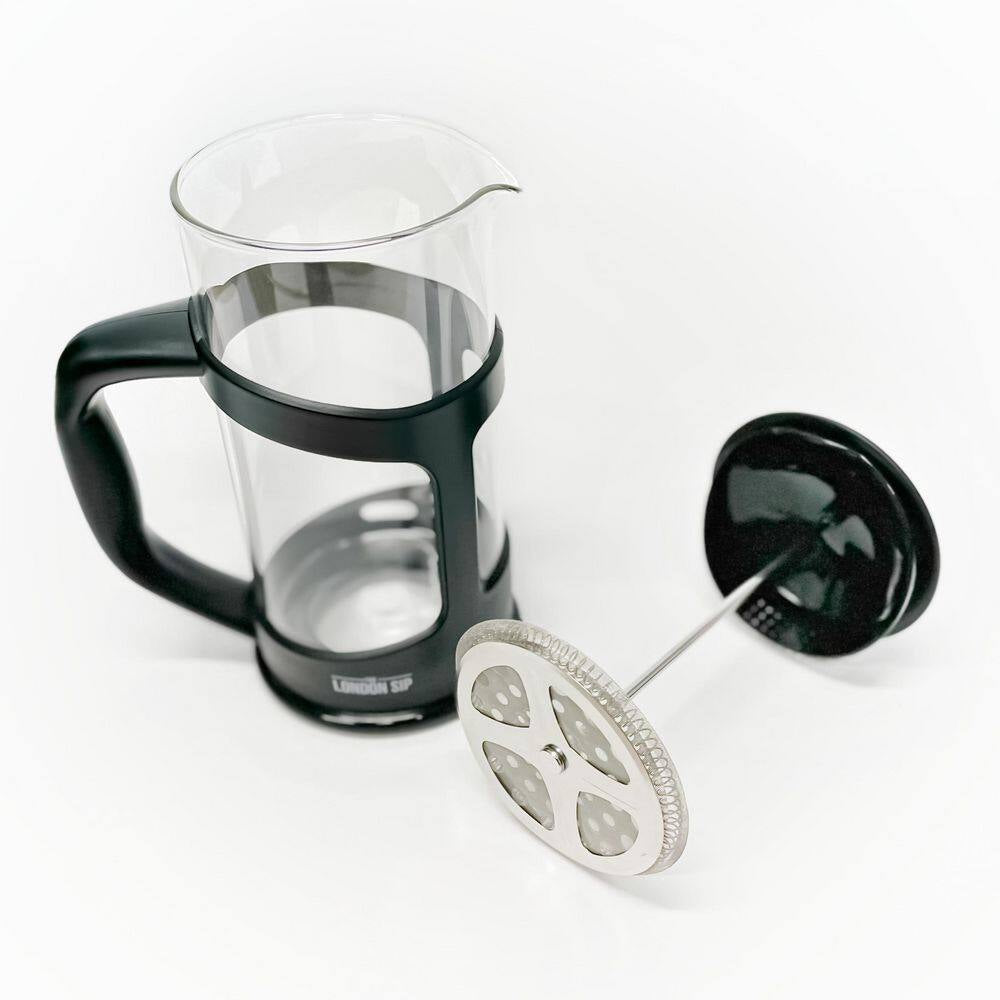London Sip 4 Cup Black French Press Coffee Maker