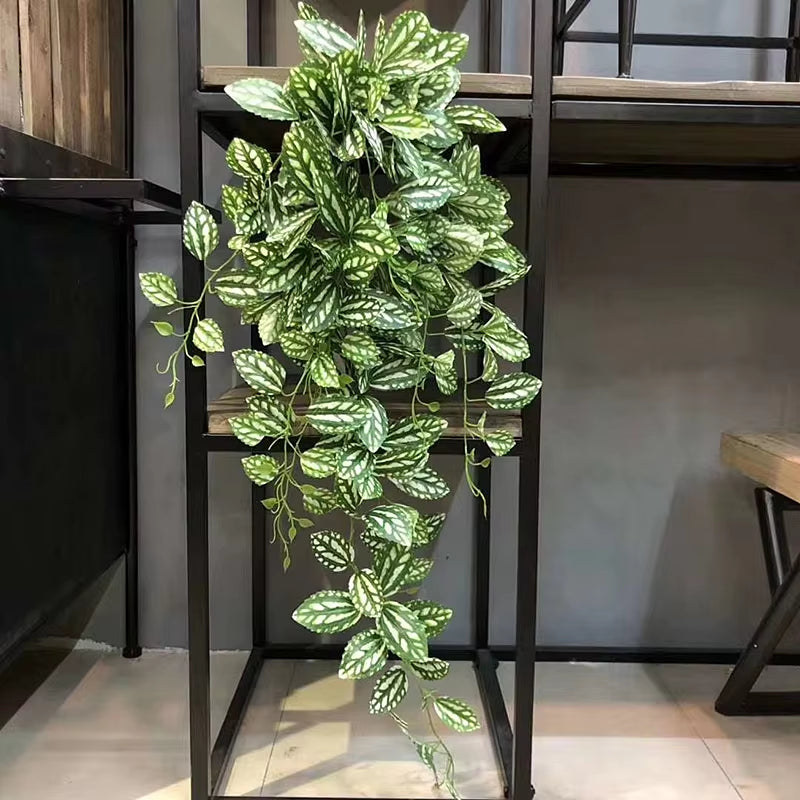 50-100CM Artificial Vine Green Tropical Fake Plants 