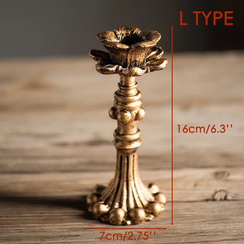Nostalgic Antique French Candle Stick 