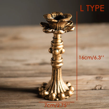 Nostalgic Antique French Candle Stick 
