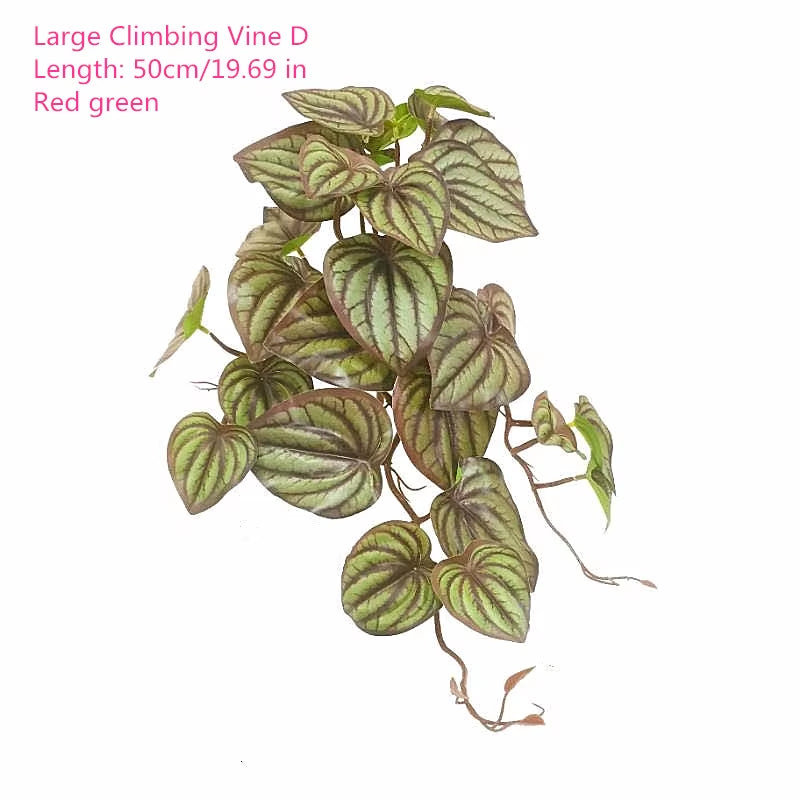 50-100CM Artificial Vine Green Tropical Fake Plants 