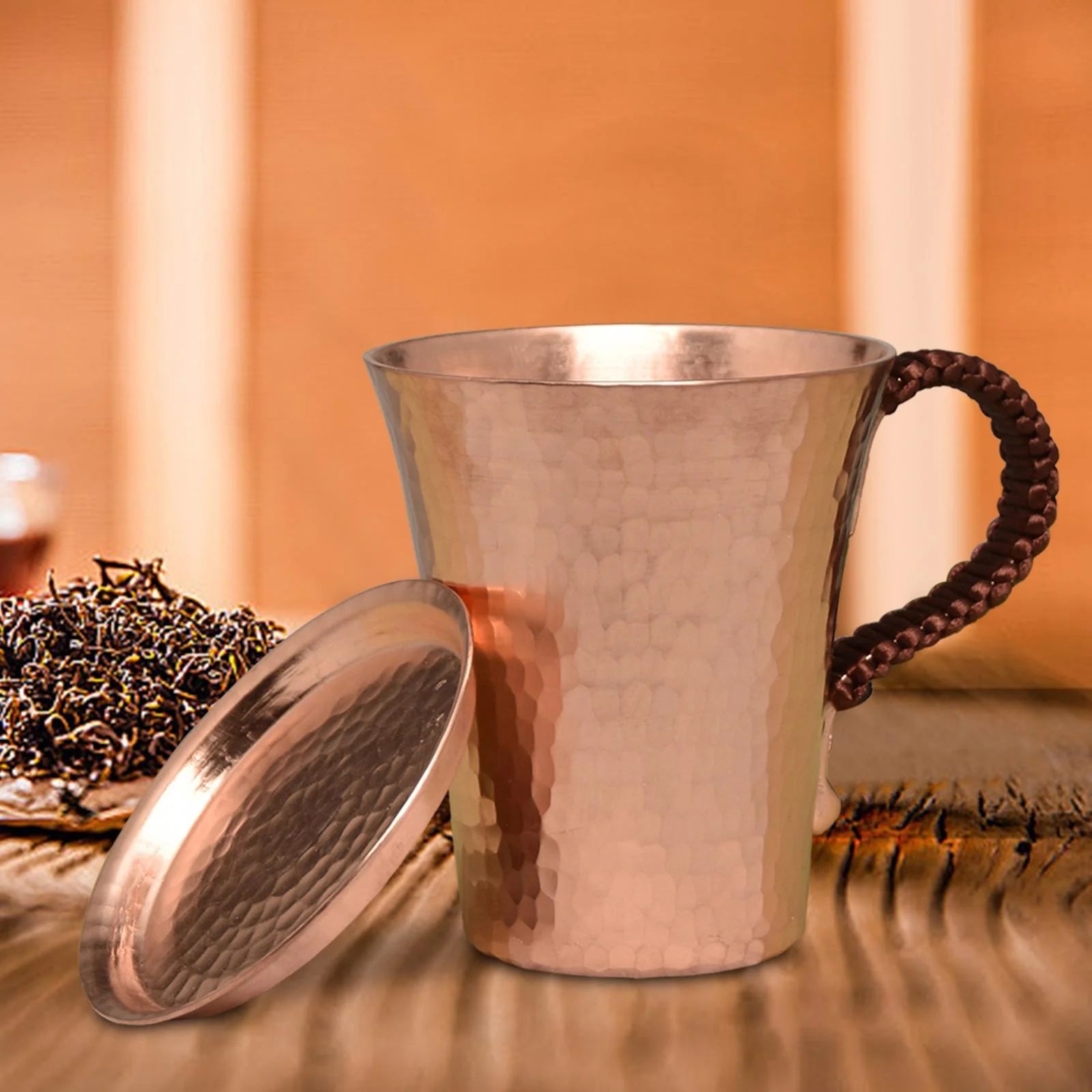  Copper Mug 350Ml 12Oz with Lid