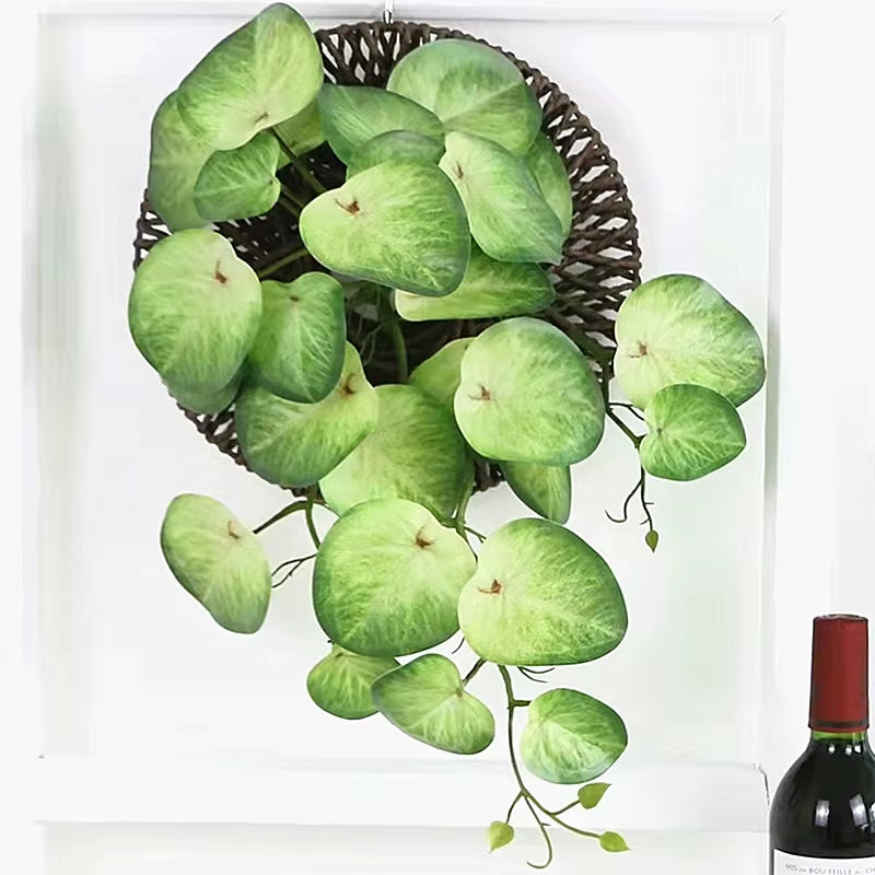 50-100CM Artificial Vine Green Tropical Fake Plants 